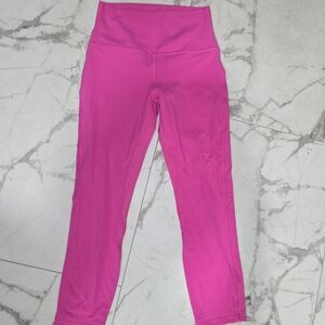 Lululemon Athletica Pink Leggings High Waist Stretch